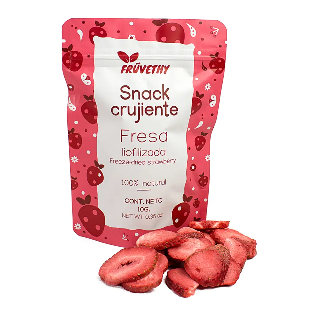 Snack Fresa Liofilizado 10g 