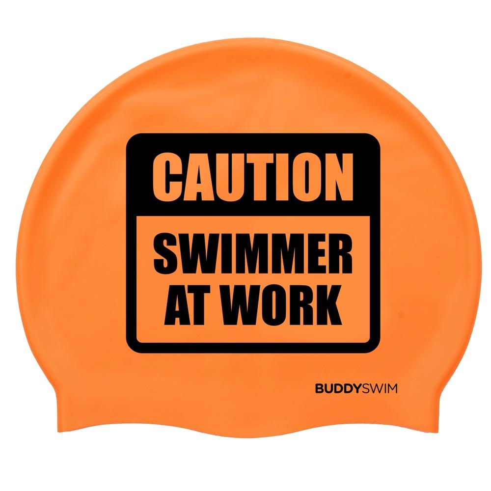 Gorro Silicona BuddySwim CSW Naranja 