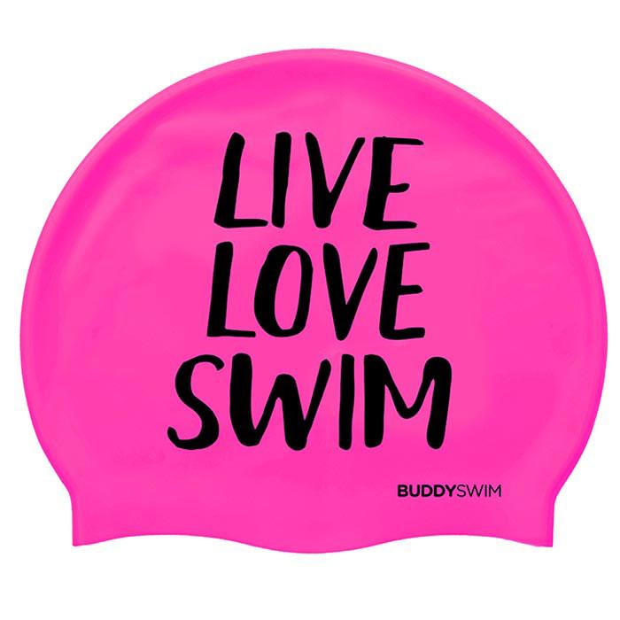 Gorro Silicona Buddyswim LLS Rosa 