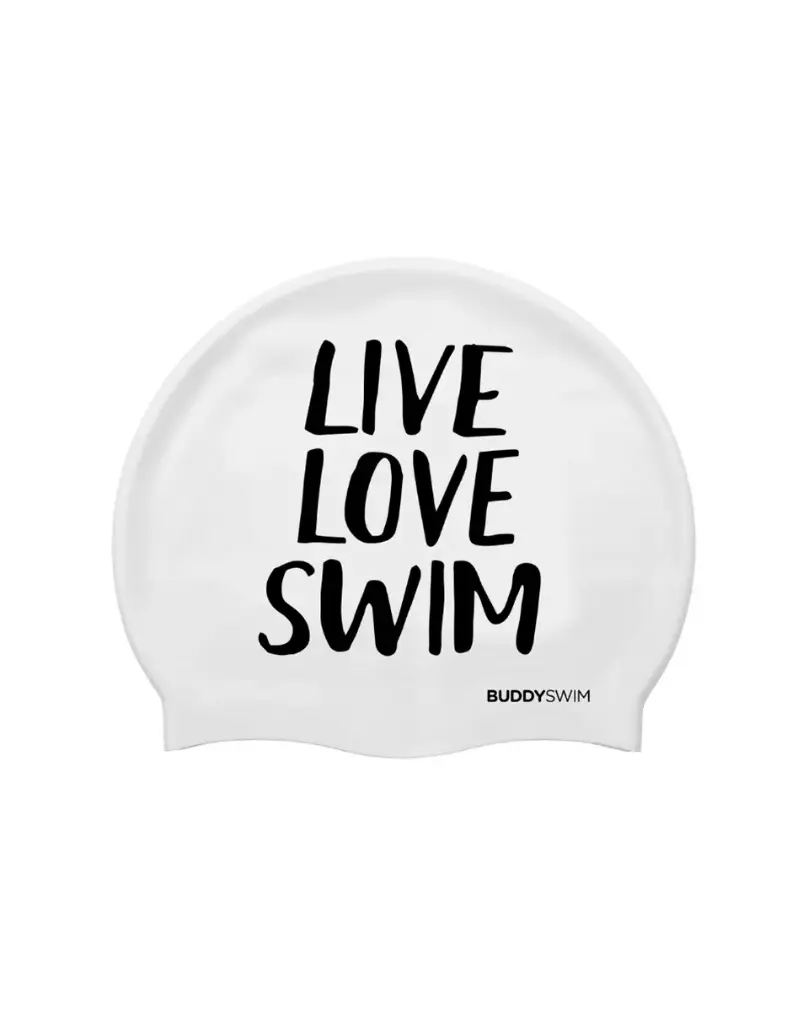 Gorro Silicona Buddyswim LLS Blanco 